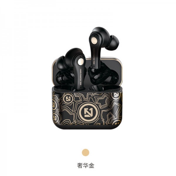 Cross Border New TS-100 New Wireless Bluetooth Earbuds 5.0 Cool Music Sports Bluetooth Earbuds
