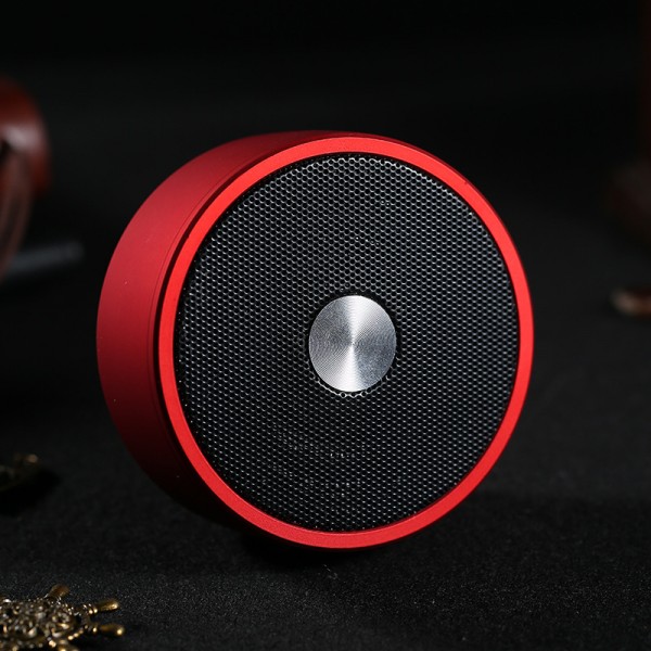 Pluggable USB Speaker German Steel Cannon Wireless Bluetooth Metal Speaker Card Insertion Sound Lossless Music Player
