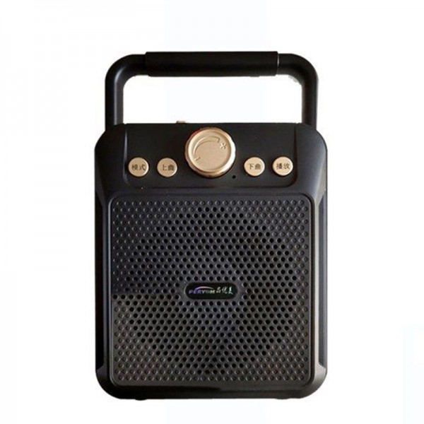Handheld Speaker, Home Square Dance Portable Multifunctional Speaker, Microphone With Radio, Wireless Bluetooth, Outdoor Sound System